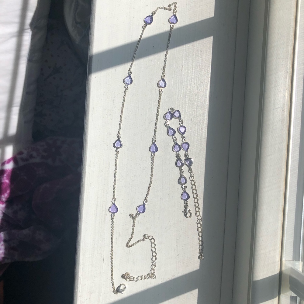 necklace + bracelet set